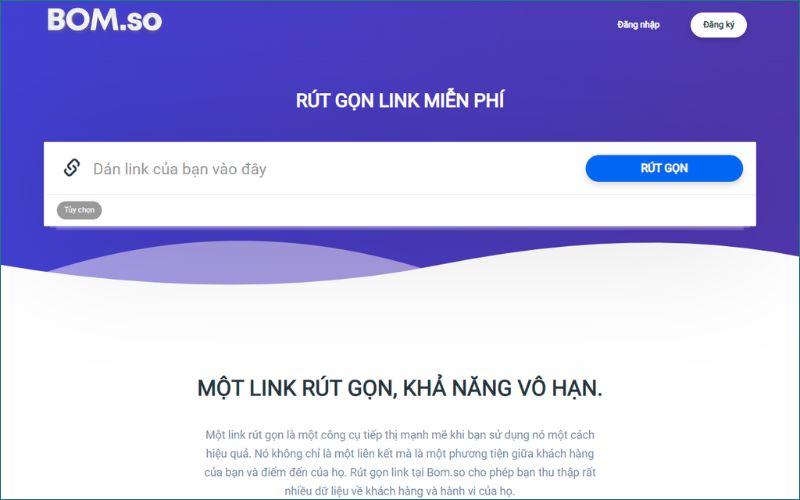 link rút gọn Bom.so